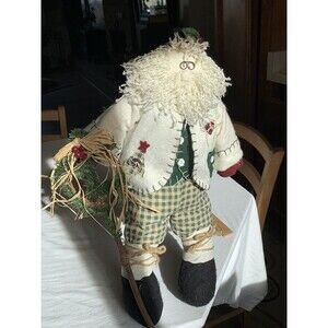 Christmas Santa Claus Greeter Doll 18" craft pattern Nicholas by Mulberry Street